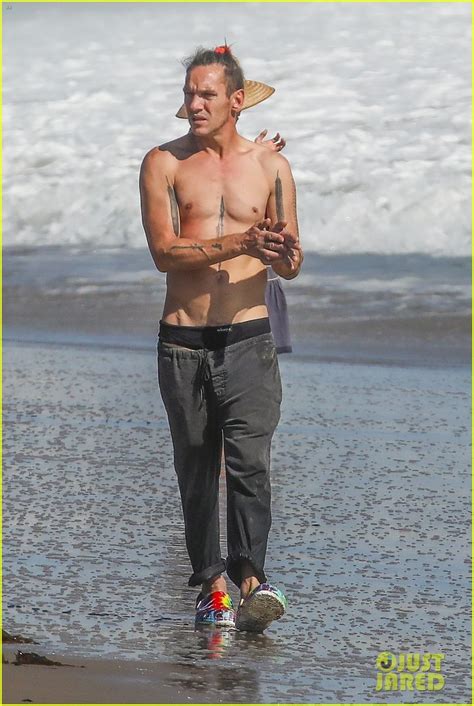 Jonathan Rhys Meyers Goes Shirtless At The Beach In Rare Photos Photo