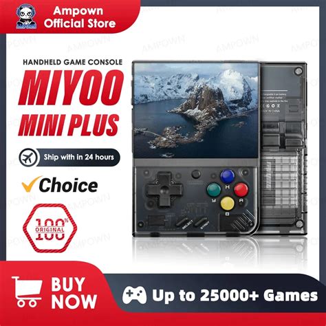 MIYOO Mini Plus Port Til Retro Handheld Game Console V2 Mini Tela IPS