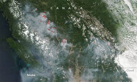 This Is British Columbia S Second Worst Wildfire Season It’s Far From Over Climate Central