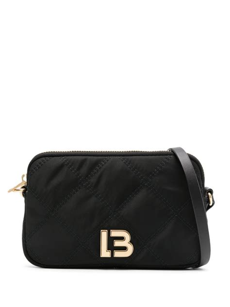 Bimba Y Lola Logo Plaque Quilted Crossbody Bag Farfetch