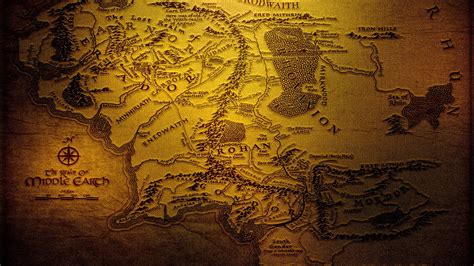 Map Of Middle Earth Wallpaper 42 Images