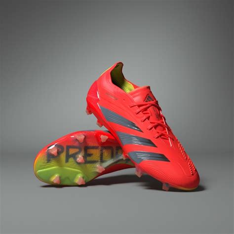 Adidas Predator Elite FG Solar Red Core Black Team Solar Yellow 2 Ab