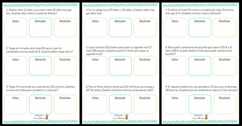 Colección De Problemas Matemáticos Sumas Y Restas