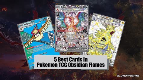 5 Best Cards In Pokemon Tcg Obsidian Flames