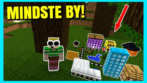 FINDER DEN MINDSTE BY I MINECRAFT Dansk Minecraft YouTube