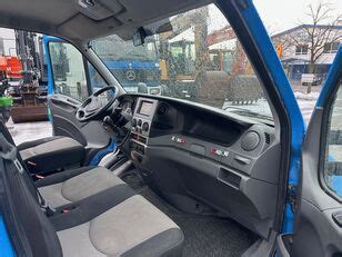 IVECO Daily 50C14 Pritsche Mit Ladebordwand AHK Flatbed Truck