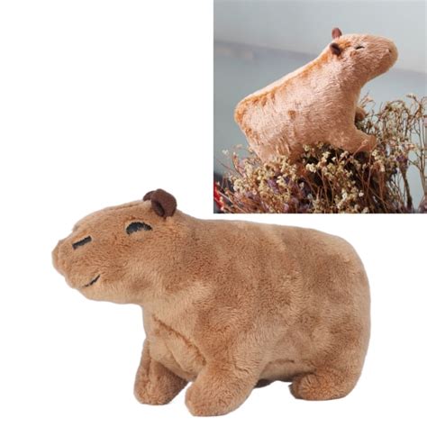 Capybara Gosedjur Docka S T Mjuk Realistisk Tecknad Capybara Gnagare