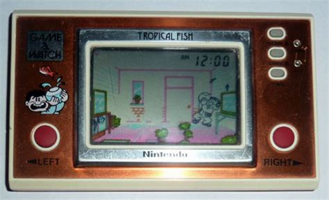 Tropical Fish Nintendo Retro Handheld Games