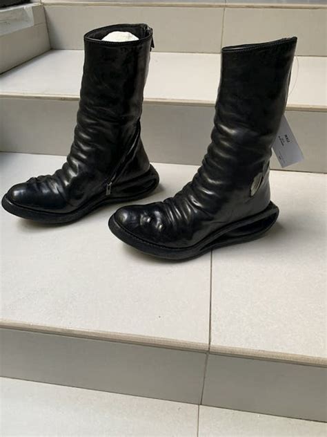 Carol Christian Poell Carol christian poell prosthetic u sole boots ...