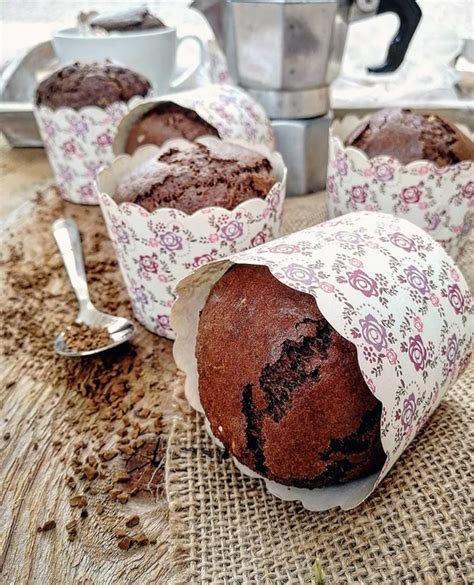 Muffins Al Caff E Cacao Senza Glutine Monica Bellin