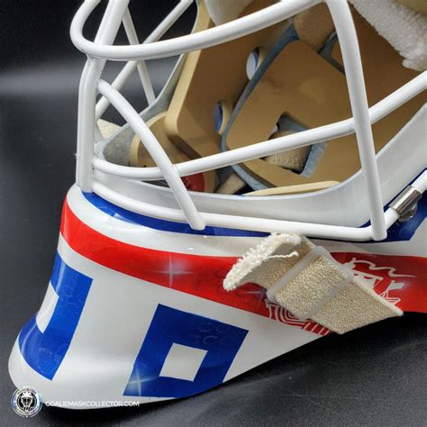 Jake Allen Unsigned Goalie Mask 2021 Montreal – Goalie Mask Collector