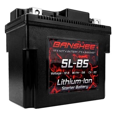 Banshee Dlfp L Bs Cs V Lithium Battery For Replacement Ytx L Bs