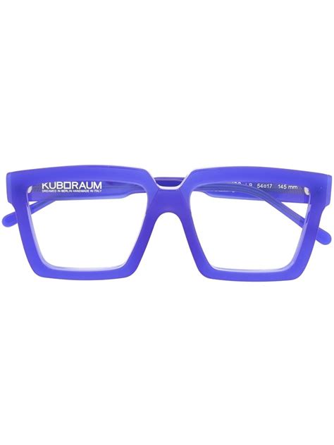 Kuboraum Square Frame Optical Glasses Farfetch