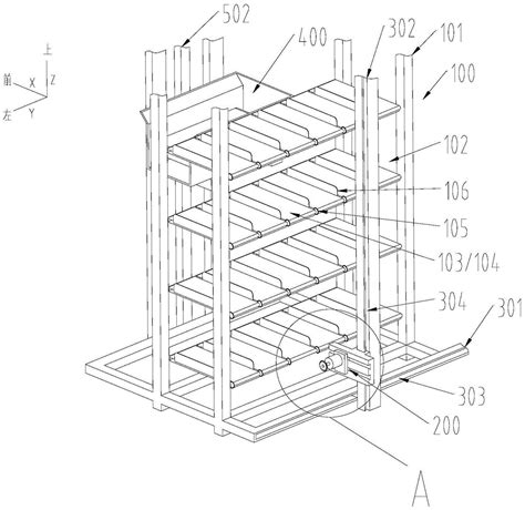 货架、自动拣货系统和物品配送系统的制作方法2