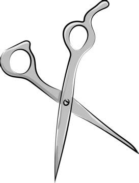 Scissorsillustrationvector On White Background Art Scissor Hairdresser