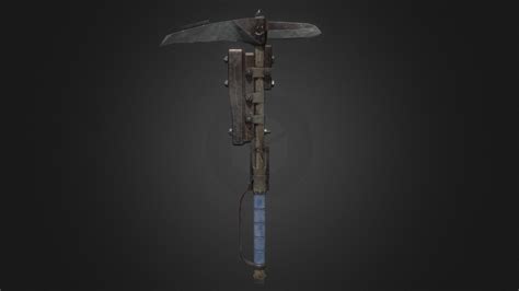 Scythe Hammer Weapon Buy Royalty Free 3d Model By Arling 450d634