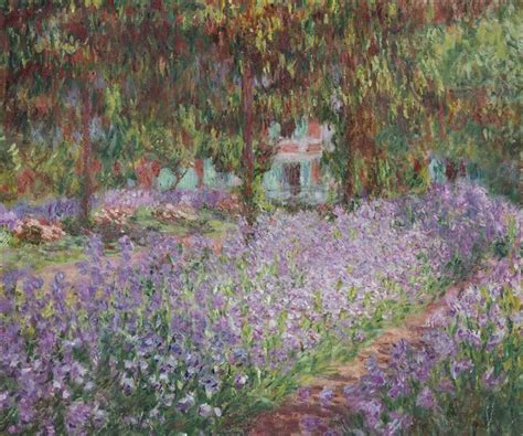 Irises in Monet's Garden, 1900 - Claude Monet - WikiArt.org