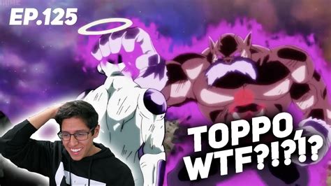 TOPPO BECOMES A GOD Dragon Ball Super REACTION Ep 125 YouTube