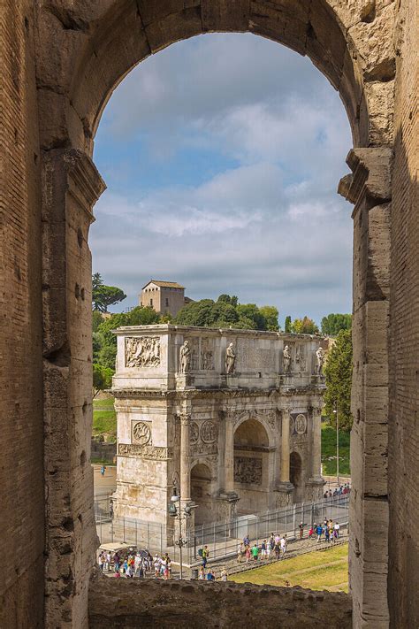 Rome Arch Of Constantine North Side License Image 71386025