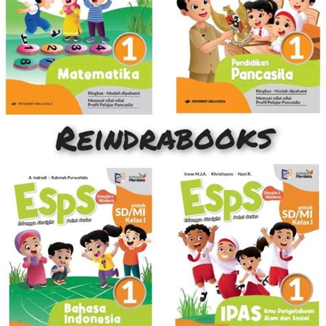 Jual Buku Esps Ipas B Indo Matematika Ppkn Sd Kelas Kurikulum Merdeka