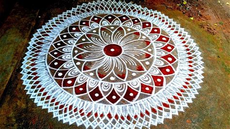 Margazhi Madham Traditional Special Rangoli New Year Pandaga Muggulu