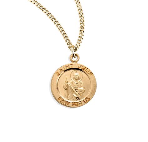 St Jude Gold Medal Necklace Walmart