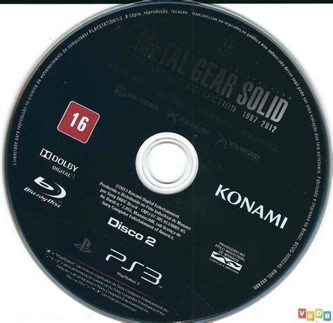 Metal Gear Solid The Legacy Collection Vgdb Vídeo Game Data Base