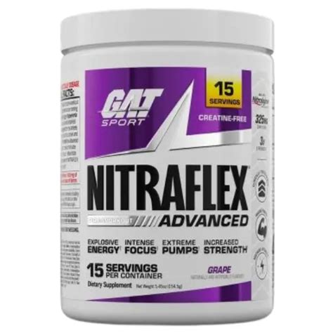 Nitraflex Advanced Serv Gat Sport Envia Suplementos La Mejor Y