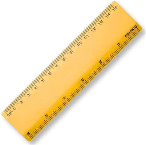 15cm Plastic Ruler Only Pens