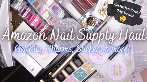 Huge Amazon Nail Supply Haul 8 Prime Day Deals Items Under 5