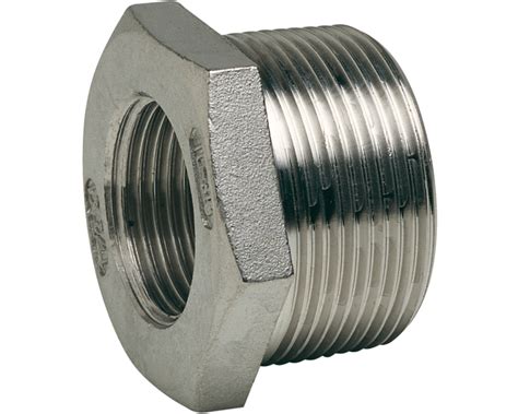 Stainless Steel Double Reducing Bush Bsp 2024 Syveco