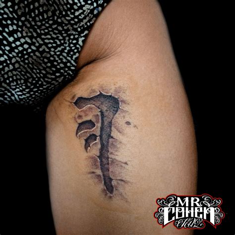 Curse Mark Of Cain By Mr Cohen Tattoo Mark Of Cain Tattoo