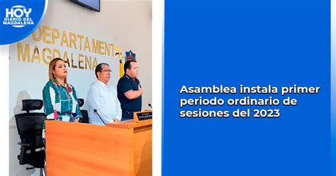 Asamblea Instala Primer Periodo Ordinario De Sesiones Del 2023