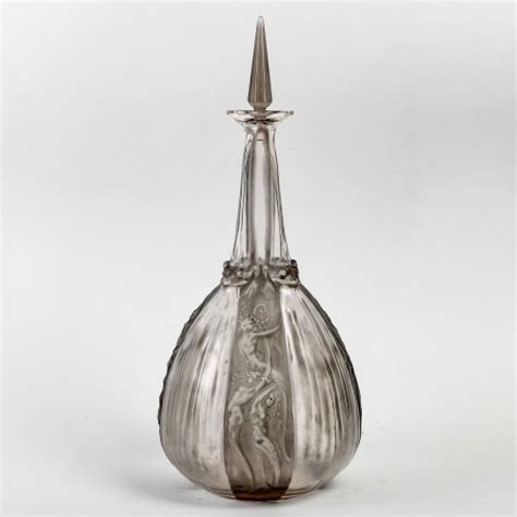 Ren Lalique Carafe Sirenes Et Grenouilles Xxe Si Cle N