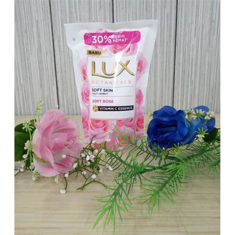 Jual Lux Soft Rose Sabun Cair 450ml Shopee Indonesia