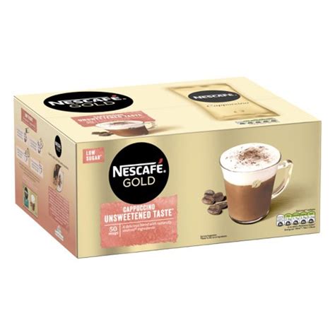 Chariot Office Supplies - Nescafe Gold Cappuccino Unsweetened Instant ...