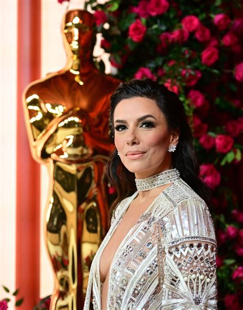 Eva Longoria Oscars 2023 Red Carpet More Photos • Celebmafia