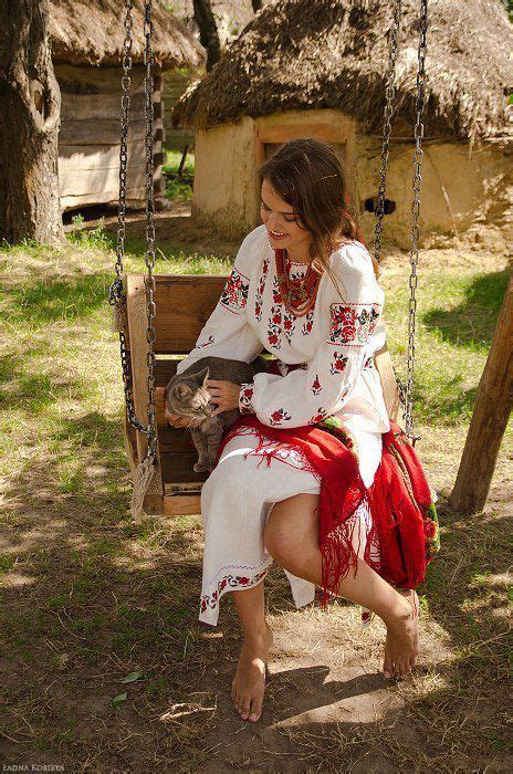 Beautiful Slavic Girls In Traditional Outfits Ukrainian Women Folk