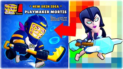 Playmaker Mortis New Skin Concept Brawl Stars Youtube