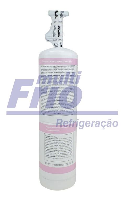 Gás Fluido Refrigerante R410a Freon Chemours 650g Lata MercadoLivre