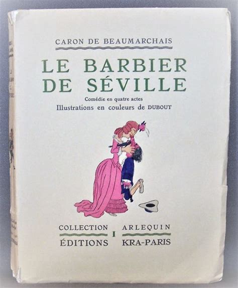 Caron de Beaumarchais Le Barbier de Seville Illustré par Catawiki