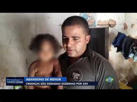 Polícia resgata crianças abandonadas em casa por 24h YouTube