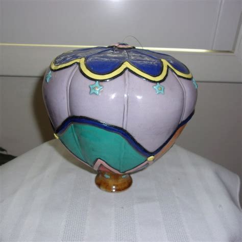 Ceramic Hot Air Balloon Etsy UK