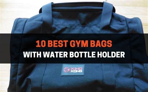 10 Best Gym Bags with Water Bottle Holder (2021 ...