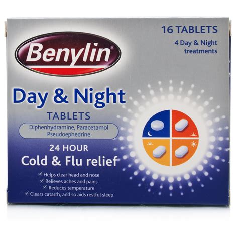 Benylin Dayand Night 16 £3 91 Chemist Direct