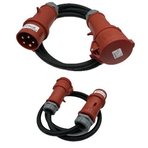 Starkstromkabel 2 M H07RN F 400V Kabel 32A Frontgas Onlineshop