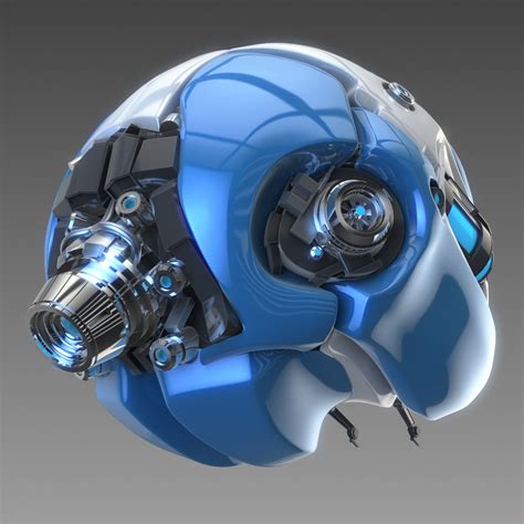 Artificial brain concept 3D model | CGTrader