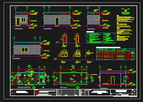 Security Cabin Of Forensic Science Laboratory Architecture Detail Cadbull