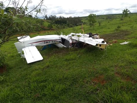 Queda de avião monomotor em Patos de Minas deixa cinco mortos Banda B