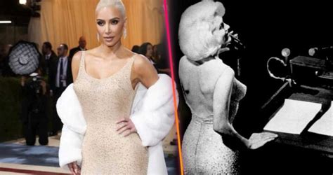 Il Famoso Abito Di Marylin Monroe Stato Indossato Da Kim Kardashian